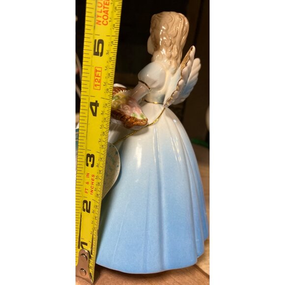 Vintage Porcelain Birthday Girl Figurine Age 20 Collectible Ceramic Statue - Picture 10 of 16